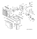 UNIT PARTS Diagram and Parts List for ZISS42DCBSS  General Electric Refrigerator