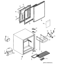 REFRIGERTOR PARTS Diagram and Parts List for GMR02AAMABB  General Electric Refrigerator