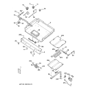 BURNER PARTS Diagram and Parts List for JGBP86BEB2BB  General Electric Range