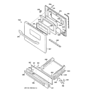 Part Location Diagram of WB15K10009 GE HANDLE-BROILER (AD)