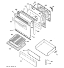 Part Location Diagram of WB57K0021 GE USE GEH WB57K21