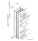 FRESH FOOD DOOR Diagram and Parts List for GSS22JEMACC  General Electric Refrigerator