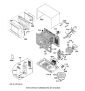 Part Location Diagram of WB07X10427 GE CONTROL PANEL Assembly