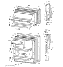 Part Location Diagram of 31-45308 GE PM MINI MANUAL WIRING