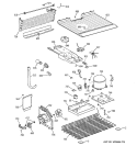 UNIT PARTS Diagram and Parts List for HTF15BBMBRWW  Hotpoint Refrigerator