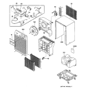 DEHUMIDIFIER Diagram and Parts List for AHG30LAG1  General Electric Dehumidifier