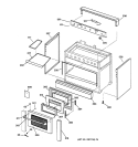 OUTER BODY Diagram and Parts List for ZDP36L4RD1SS  General Electric Range
