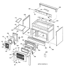 OVEN BODY Diagram and Parts List for ZDP48N6RD1SS  General Electric Range