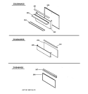 ACCESSORY BACKGUARD ASSEMBLY Diagram and Parts List for ZDP48N6RD1SS  General Electric Range