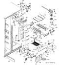 FRESH FOOD SECTION Diagram and Parts List for PSC23MGMAWW  General Electric Refrigerator