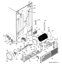 UNIT PARTS Diagram and Parts List for PSC23MGMAWW  General Electric Refrigerator