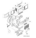 Part Location Diagram of WJ28X10023 GE THERMOSTAT