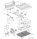 UNIT PARTS Diagram and Parts List for GTG16HBMCRWW  General Electric Refrigerator
