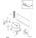 UNIT PARTS Diagram and Parts List for FCM7SMAWH  General Electric Freezer