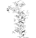 FRESH FOOD SECTION Diagram and Parts List for PSC23SGMABS  General Electric Refrigerator