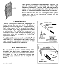 EVAPORATOR INSTRUCTIONS Diagram and Parts List for PSC23NGMABB  General Electric Refrigerator