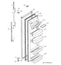 FRESH FOOD DOOR Diagram and Parts List for GSS22JEMBWW  General Electric Refrigerator