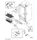 Part Location Diagram of WR71X10069 GE SHELF ADJUSTABLE