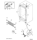 Part Location Diagram of WR40X10036 GE BREAKER KITW/CIRNERS