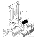 UNIT PARTS Diagram and Parts List for PSS29NHMBCC  General Electric Refrigerator