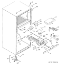 FRESH FOOD SECTION Diagram and Parts List for GTS19ZBMARWW  General Electric Refrigerator