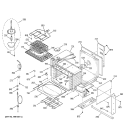 BODY PARTS Diagram and Parts List for JD966SD1SS  General Electric Range