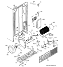 UNIT PARTS Diagram and Parts List for HSS22DDMBWH  Hotpoint Refrigerator