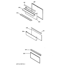 BACKSPLASH Diagram and Parts List for ZDP36L6DSS  General Electric Range