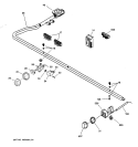 MANIFOLD & CONTROLS Diagram and Parts List for ZDP36L6DSS  General Electric Range