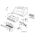 Part Location Diagram of WB26X5125 GE 1200 CFM BLOWER MOTOR