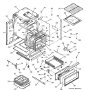 Part Location Diagram of WB49T10003 GE BROILER PAN GRID