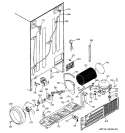 UNIT PARTS Diagram and Parts List for PSC23SGMBBS  General Electric Refrigerator
