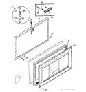 DOOR Diagram and Parts List for FCM7HDMAWH  General Electric Freezer