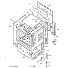 BODY PARTS Diagram and Parts List for JBS03BC2AD  General Electric Range