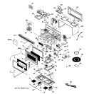 MICROWAVE Diagram and Parts List for JVM1630WB03  General Electric Microwave