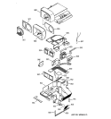 CUSTOM COOL Diagram and Parts List for PSC23NHMABB  General Electric Refrigerator