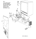 UNIT PARTS Diagram and Parts List for ZDW24AABB  General Electric Wine and Beverage Cooler