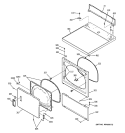 Part Location Diagram of WE01X10109 GE LOCATOR PANEL