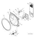 Part Location Diagram of WE01X10107 GE RING RETAINING