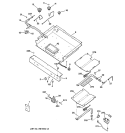 GAS & BURNER PARTS Diagram and Parts List for JGB910CEC3CC  General Electric Range