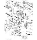 MICROWAVE Diagram and Parts List for JVM1640AB004  General Electric Microwave