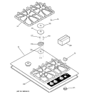 Part Location Diagram of WB04T10016 GE CONTROL SEAL