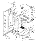 FRESH FOOD SECTION Diagram and Parts List for PSS25NGMDCC  General Electric Refrigerator