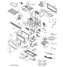 MICROWAVE Diagram and Parts List for JVM1650BB005  General Electric Microwave