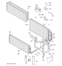 UNIT PARTS Diagram and Parts List for AZ35H09E4DM1  General Electric Air Conditioner