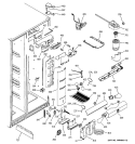 FRESH FOOD SECTION Diagram and Parts List for PSG27NHMACBB  General Electric Refrigerator