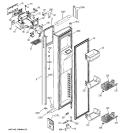 Part Location Diagram of WR02X10969 GE PAD ACTUATOR BLACK