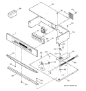 CONTROL PANEL Diagram and Parts List for JT950SA5SS  General Electric Wall Oven