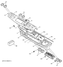 CONTROL PANEL Diagram and Parts List for JCSP46BD1BB  General Electric Range