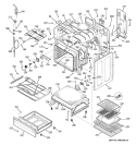 Part Location Diagram of WB44T10026 GE BAKE ELEMENT
